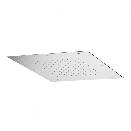 SKYFALL flush fitting ceiling mount square shower plate